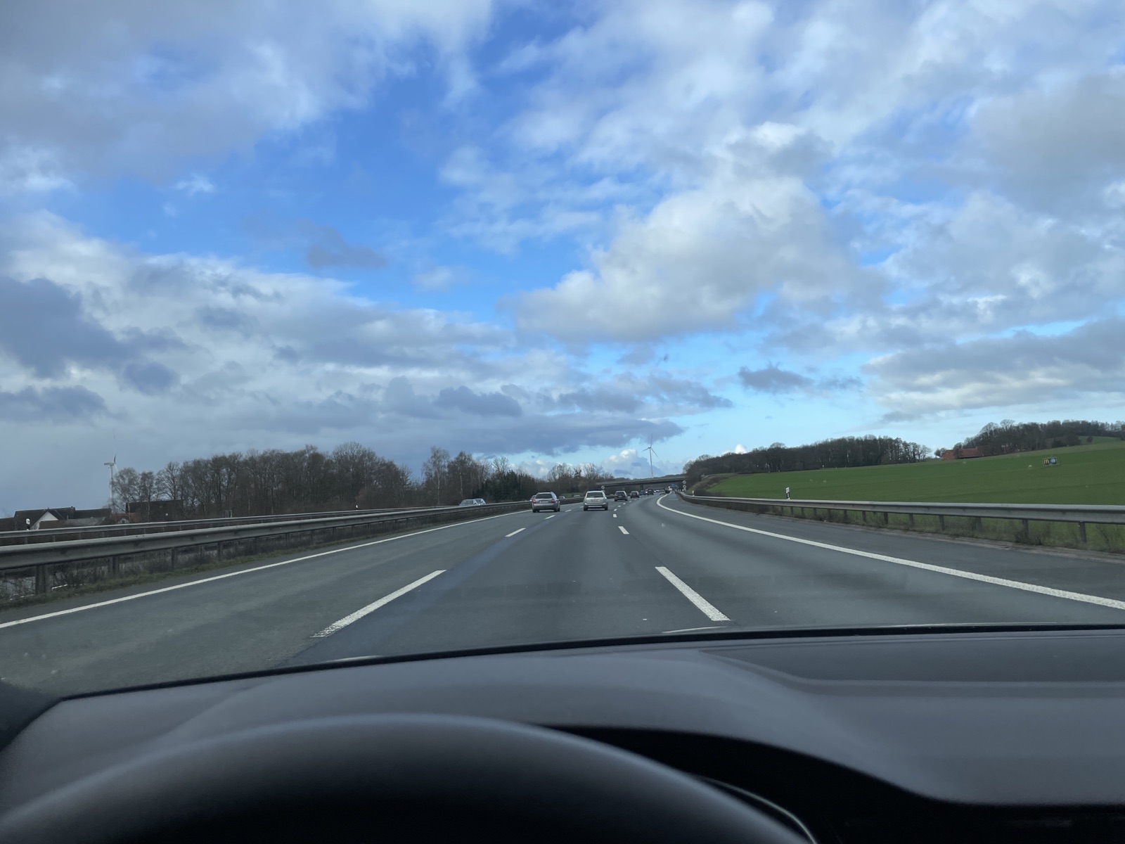On the way to Frickelfest Light 2023 - Fahrn auf der Autobahn